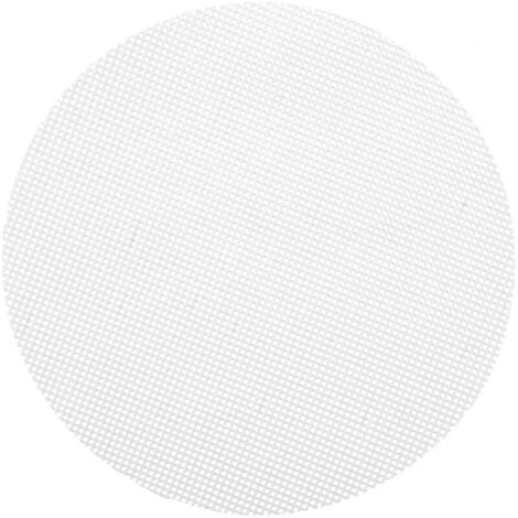 Lot de 5 tapis de cuisson vapeur en silicone, 16 à 25 cm, réutilisables, anti-adhésifs, en maille, pour panier vapeur, cuisine, légumes, riz (1/5)