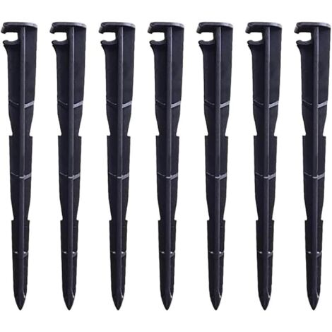 Lot de 50 AquaPEG piquets de Fixation pour Ligne d'égouttement, tuyaux d'irrigation et tuyaux gouteurs (1/5)