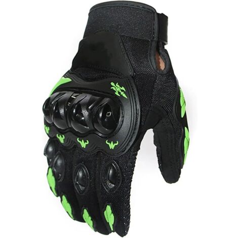 de Moto à Jointures Dures, pour Sports Motorisés, Course, Doigt Complet, Antidérapants, pour Sports de Plein Air et Attache de Poignet et Permettant et Confortable Facilement (1/5)