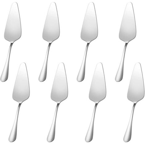 8 Pièces Serveur de Pizza,Pelle à Gâteau Acier Inoxydable,Pelle à Tarte en Acier Inoxydable,Tarte Dentelée en Acier Inoxydable,Pelle à Tarte Pelle pour La Maison La Cuisine La Fête (1/5)