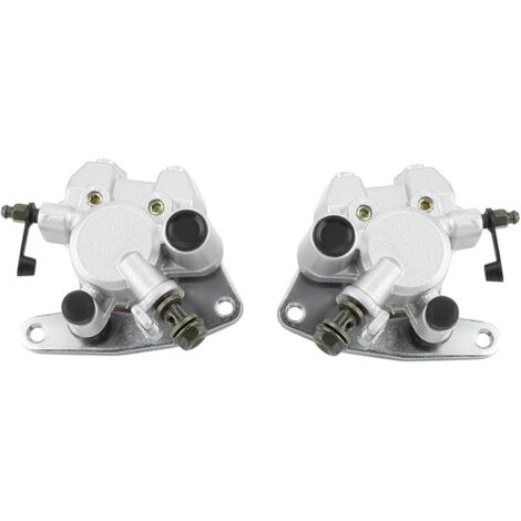 2 Pièces Ensemble D'étrier de Frein Avant Ensemble D'étrier de Frein Remplacement pour KODIAK 400 1999-2006 KODIAK 450 2003-2006 (1/5)