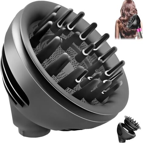Accessoires Diffuseur pour Dyson Airwrap Styler HS01 HS05 HS08, Diffuseur Wave+Curl, buse diffuseur convertible pour Airwrap Styler en sèche-cheveux