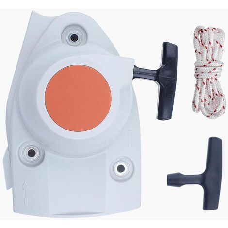 Démarreur à Rappel pour STIHL TS410 TS420 TS480I TS500I TS 410 420 480I 500I Tronçonneuse avec 1M Corde de Démarreur À Rappel+ Poignées de Démarrage à Recul Accessoires (1/5)