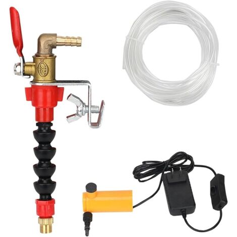 Pulvérisateur d'eau universel pour machine de découpe, meuleuse, outil, système de brumisation de pulvérisation d'eau pour marbre, brique, carrelage, meuleuse, modèle E (1/5)