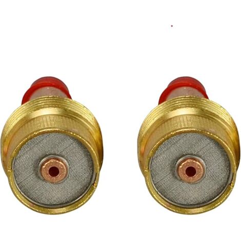 Corps de Collet pour Diffuseur de Gaz TIG Jumbo Grand Diamètre 45V64S 2,4mm pour PTA DB SR WP 9 20 25 Torche de Soudage TIG 2pcs (1/5)