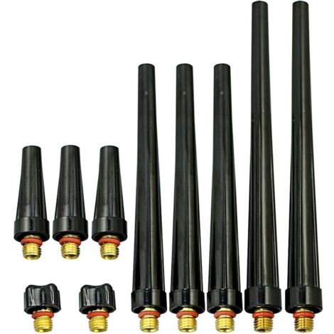 Bouchons Arrière TIG 41V33 41V35 41V24 41V24L Extra longue Moyenne courte Compatible pour DB PTA SR WP 9 20 25 Accessoires Torche de Soudage TIG Lot de 10 Pièce (1/5)