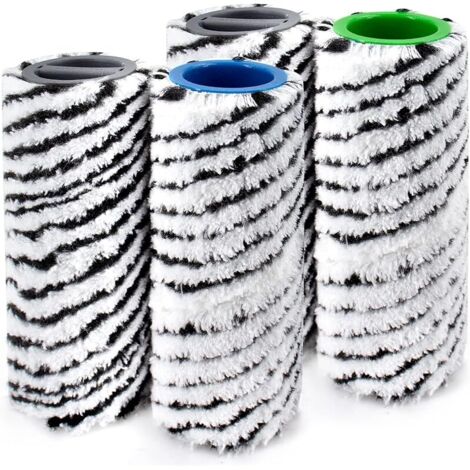 Lot de 4 brosses à Rouleaux pour Karcher FC7 FC7 Premium FC5 FC5 Premium FC3 2.055-021.0 (1/5)