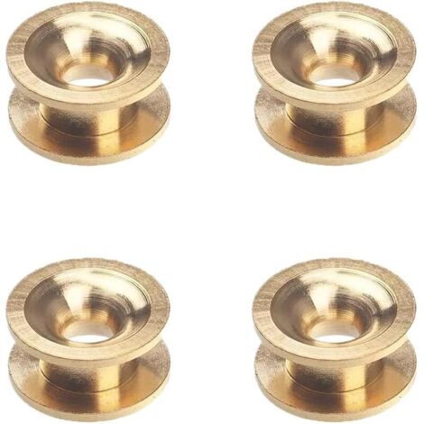 Garten Lot de 4 œillets de tête de débroussailleuse à manchon universel pour débroussailleuse (cuivre)