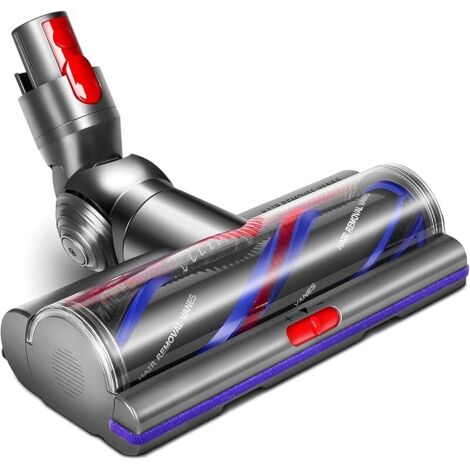 V10 Tête de Brosse pour Dyson V7 V8 V10 V11 V15 Gen5 SV10 SV11 SV12 SV14 Motorhead, Brosse Turbine, Brosse Motorisée pour Tapis et Sols Durs Pièce de Rechange 970100-04, 970100-05