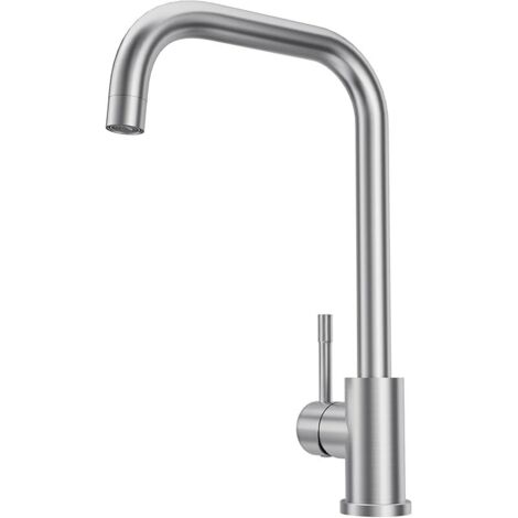 Robinet de cuisine basse pression rotatif à 360° basse pression avec 3 raccords G3/8 pour chaudière, robinet d'évier en acier inoxydable 304, robinet de cuisine pour appareil sous évier (1/5)