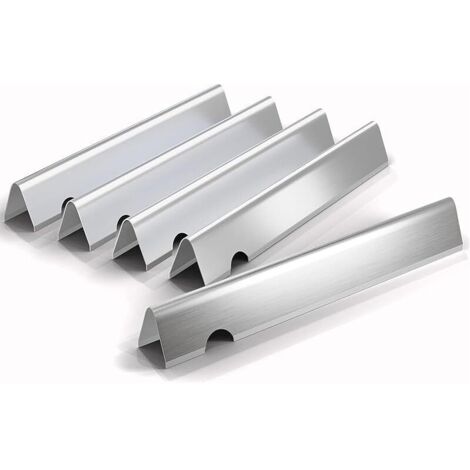 Bars de flavorizer de 43,4 cm pour Weber Genesis II/LX 300 Serie II E-310, II E-330, II E-335, II S-335, II LX S/E-340, Genesis II 210, LX 240 (2017 and Newer), plaques chauffantes pour Weber