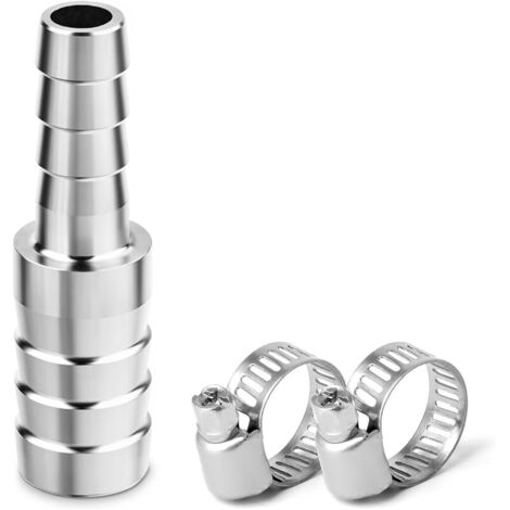 1 pièces d'd'adaptateur en acier inoxydable 304 40 mm à 25 mm pour tuyau réducteur, raccord union pour tuyau réducteur, raccord intercooler pour liquide de refroidissement, pour l'eau, l'air (1/5)