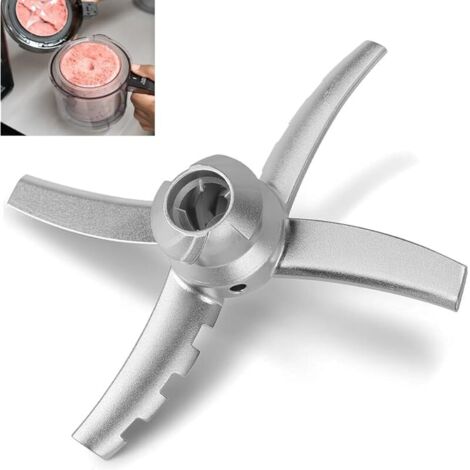 Lame de Rechange Compatible avec Ninja CREAMi Deluxe Sorbetière machine à desserts glacés, Lame Pale Pièce de rechange pour Ninja Creamy Ice Cream Maker NC501EU NC502EU Accessoire