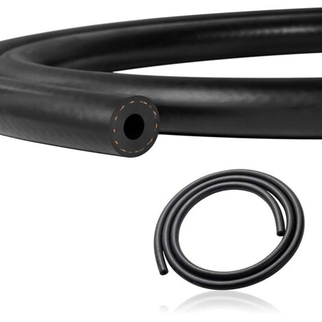 Tuyau De Carburant De Diamètre Intérieur 5mm, Tuyau De Carburant En Caoutchouc Nbr De 1,5m, SAE J30R7 300PSI Par (1/5)