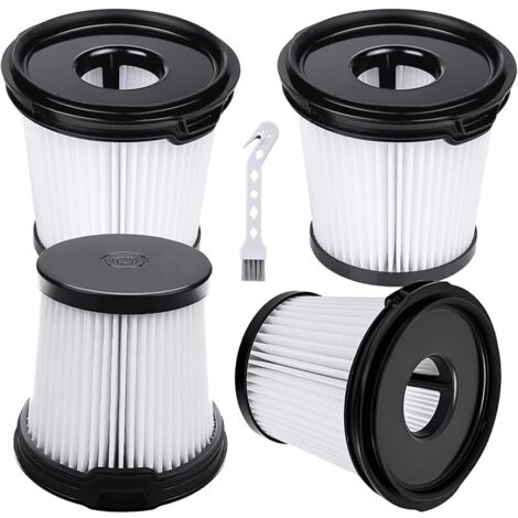 Lot de 4 filtres pour Shark Detect Pro IW3611DE/IW3611EU/IW1611DE/IW1611EU/BU1120EU Filtre de rechange HEPA pour aspirateur pré-moteur IW3511 IW1111 IW3120,IW1120 Handvac