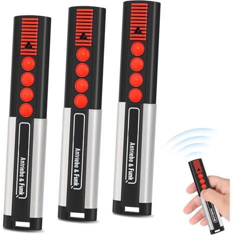 868MHz Telecommande Portail, 4 Canaux Telecommande Porte de Garage Compatible avec Telecommande 4020 TX03-868-4, 4026 TX03-868-2, 4020V000, 4026V000, Bip Portail Porte De Garage, Lot de 3 (1/5)