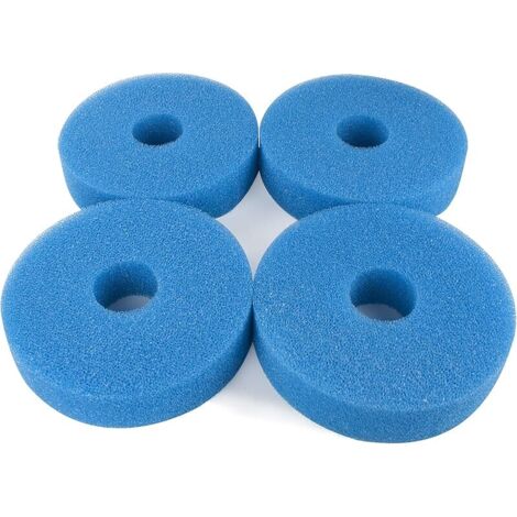 Compatible en Mousse Convient pour Mousse Éponge Filtre 25PPI Convient pour Laguna Pression Flo 8000 (Paquet de 4)