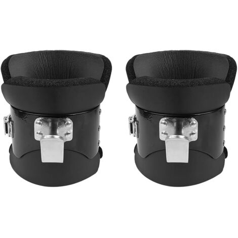 Lot de 2 Bottes de gravité avec Verrouillage de sécurité, Bottes d'inversion pour entraînement par gravité, pour surplomb sur Le Dos et entraînement ABS