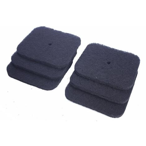 Remplacement Carbonée Filtre Convient pour Catit Hooded et Jumbo Hooded Chat Casserole Codes 50695, 50696, 50700, 50701, 50702 (Paquet de 6) (1/2)