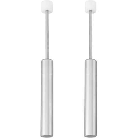 2 pièces 91x49x7,8 mm Amortisseur de poubelle à fermeture douce avec piston en acier et mécanisme en plastique pour remplacer l'amortisseur de poubelle de cuisine