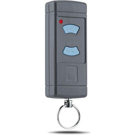 Compatible avec Hörmann HSM4-868 HSE2-868 Ouvre-Porte de Garage Émetteur Manuel 868,3 MHz Bouton Bleu, HS4-868, HS(M) 2/4, HSZ1-868, HSP4-868, 1 télécommande à 2 Boutons (1/5)