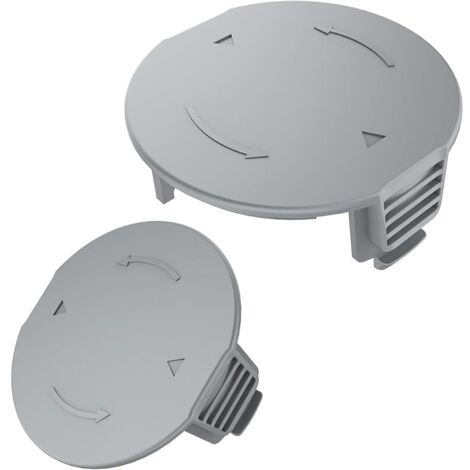 Capuchons de Bobine de Tondeuse, 2 Capuchons de Rechange pour Bobine, compatibles avec Bosch UniversalGrassCut 18, Universal GrassCut 18v-26, Universal GrassCut 18v-260 (1/5)
