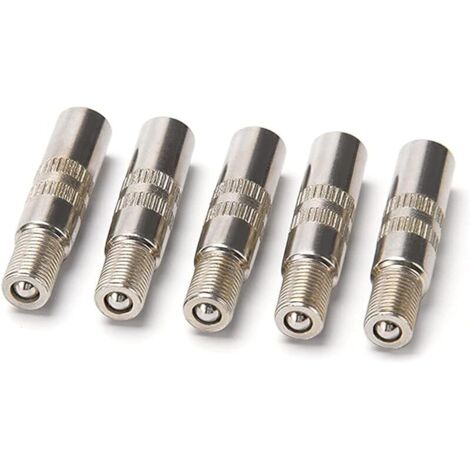 5 Pièces Métal Adaptateur d'extension de Valve de Pneu, Capuchon De Valve Adaptateur, Valve de Roue Automobile en Métal, pour Voiture, Camion, Camionnette, Caravane