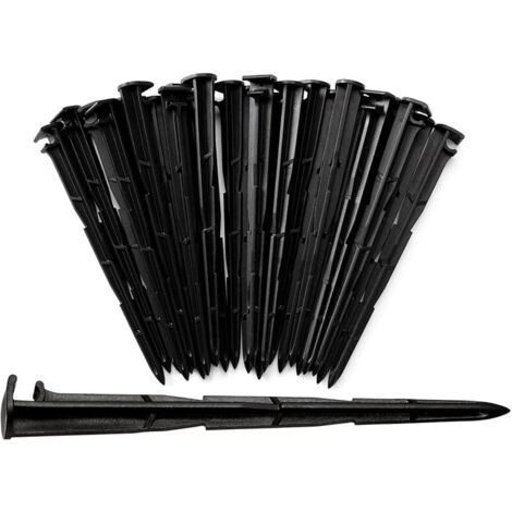 25 Pièces 4/7mm Piquets de Support de Tuyau D'irrigation, D'irrigation D'égouttement Support, pour Tube d'égouttement 4/7mm, pour Potagers, Jardins, Parterres (1/5)