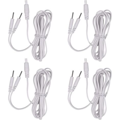TENS Câbles pour Électrostimulateur Musculaire et EMS Massager (1/4)