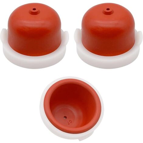 3 Ampoules d'Amorçage 594281 pour Briggs & Stratton - Compatible avec Tondeuses 300E 450E 500E 550E - Pièces de Rechange pour Moteurs Briggs & Stratton (1/4)