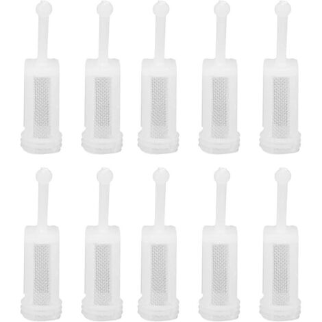 10 Pcs Universal Gravity Spray Gun Filtres HVLP Filtres Nylon Fine Mesh pour Pulvérisateurs De Peinture,Revêtement De Peinture Et Traitement des Murs (1/5)