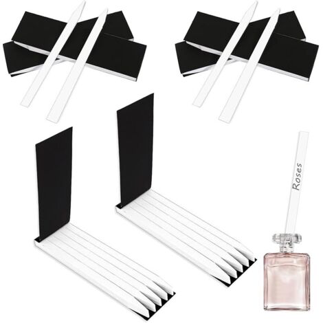 600 PCS Testeur de Parfum, Bandelettes De Test De Parfum D'Aromathérapie En Papier, Bandelettes Olfactives Blanches Parfum Papier de Testeur Test de Parfumage pour Test D'Huiles Essentielles Parfum (1/5)