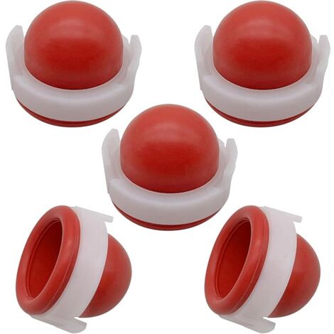 5 Ampoules d'Amorçage 694394 pour Tondeuses Briggs & Stratton - Remplacement pour Carburateur Modèles 4178 494408 5084 - Compatible avec Moteurs Sprint Classic Quattro - Matériau Durable (1/3)