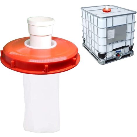 Filtre À Couvercle IBC, Accessoires De Réservoir IBC Couvercle De Nylon 245mm, avec Filtre en Nylon Lavable, pour Réservoir À Eau De Pluie (1/5)