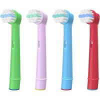 Pack de 4 Pour Oral B Tête de Brosse à Dents électrique Compatible Pour Enfants Pour Enfants, Tête de Brosse de Rechange Oral B Adaptée à la Plupart des Séries de Brosses à Dents Compatibles