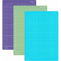 Tapis de Découpe pour Cricut Joy Xtra, 3 Pièces Tapis de Coupe Adhésifs de Rechange Antidérapant Cutting 8,5 x 12 Pouces Tapis pour Cricut Accessoires Bricolage DIY