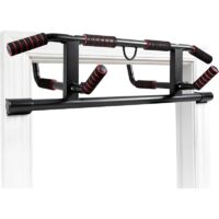 Barre de Traction Porte sans Perçage, Pull Up Bar avec Multi-Prises, Idéale pour Maison & Home Gym Bar de Traction(59-92cm)