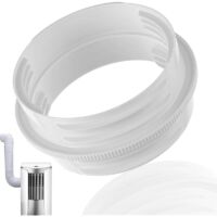 Tuyau Climatiseur Mobile Adaptateur Clim Fenetre,130 mm intérieur/150 mm extérieur, raccord de tuyau d'échappement de climatisation, Adaptateur de Tuyau D'échappement pour Climatisation
