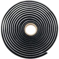 Ruban Butyle Sealant Tape, 10 mm x 4m Ruban d'étanchéité en caoutchouc étanche à l'eau pour les fuites, automobile camion fenêtre porte RV réparation pare-brise phares toit mastic