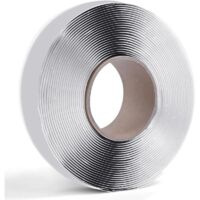 Ruban Butyle Sealant Tape, 2mm x 50mm x 10m Ruban d'étanchéité en caoutchouc étanche à l'eau pour les fuites, automobile camion fenêtre porte RV réparation pare-brise phares toit mastic