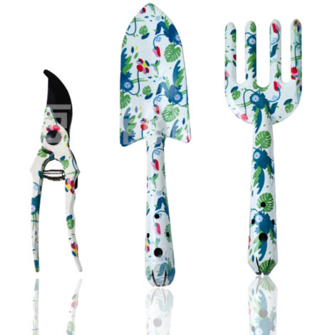 Outillage de Jardin, Lot de 3 Outillage de Jardinage Cadeaux de Jardin idéaux pour Les Femmes pour Les Amateurs de Jardin, pour Plantes en Pot (1/3)