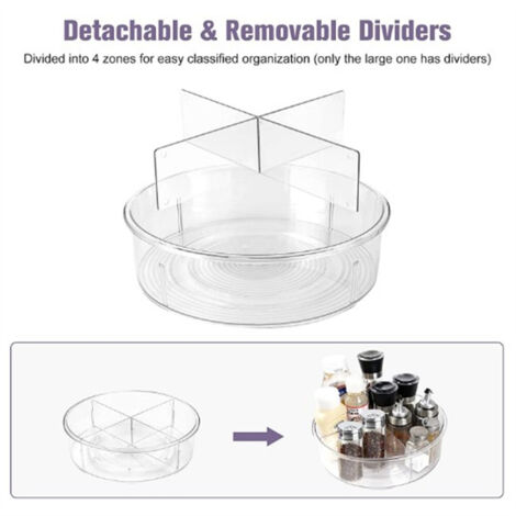 WEBEEDY Lot De 8 Porte-Monnaie Acrylique Avec Base Ronde – Présentoir Pièces Diamètre < 40 Mm, Transparent Et Solide