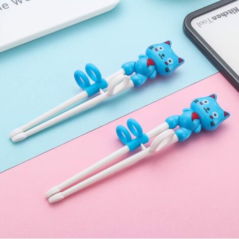 Aide-Baguettes En Silicone - Forme Capybara - Pour Apprendre Aux Enfants Et Débutants à Utiliser Les Baguettes