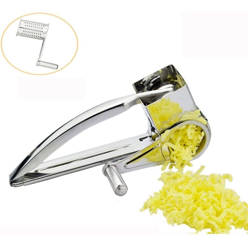 Râpe de Cuisine en Acier Inoxydable pour Citron Muscade Parmesan Fromage Chocolat Gingembre Noix de Coco Agrumes Orange Lime avec Brosse de Nettoyage