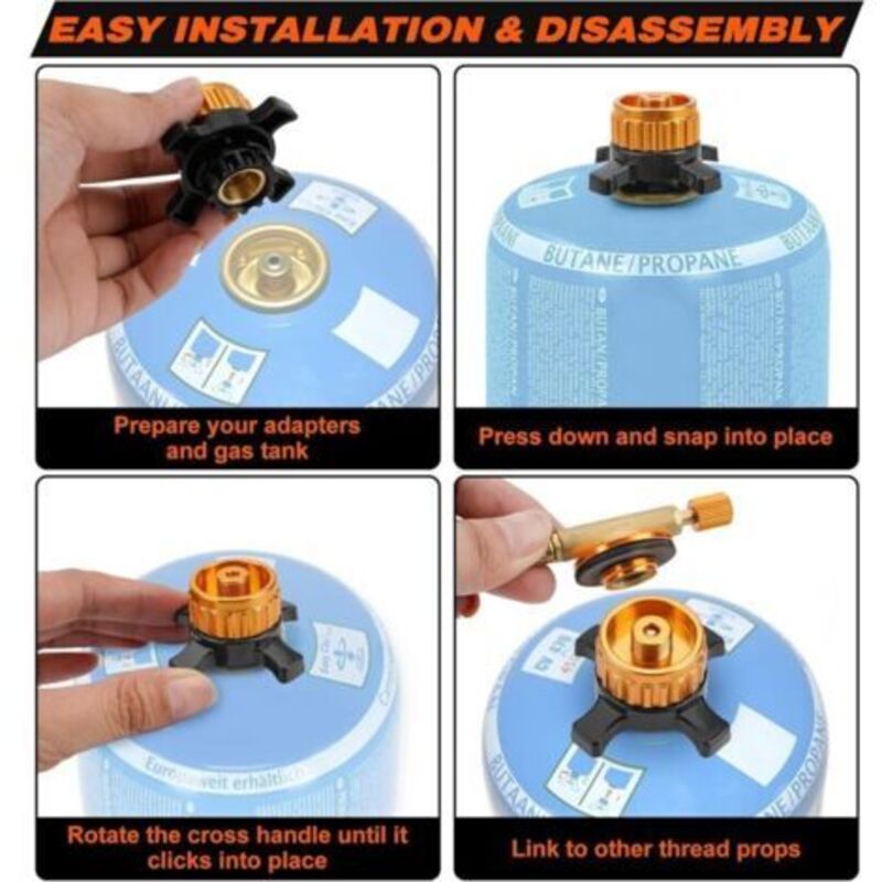Tuyau tressé brûleur de gaz extérieur, connecteur de four, adaptateur Tuyau tressé brûleur de gaz extérieur, connecteur de four, adaptateur