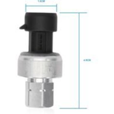 A/C Refrigerant Pressure Sensor 1.9"×0.6" 5V 0.5-4.5V Output Easy Install (1/4)