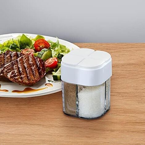 Kit D'épices De Voyage, Plein Air, Camping, Pots à épices Portables, Ensemble De Conteneurs De Camping, Salière Et Poivrière Avec Sac De Rangement Pour La Maison, La Cuisine, Le Camping, Le Barbecue