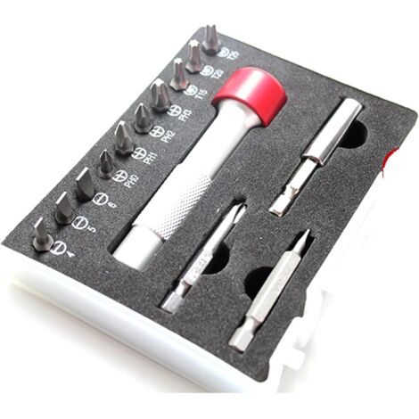 Porte-embout Magnétique Avec Réglage Profondeur – 7 Niveaux (2-8 Mm) – Pour Perceuse, Visseuse – Tige Hexagonale 6,35 Mm - 6