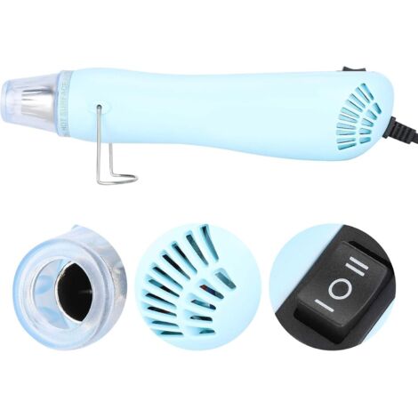 Mini Pistolet à Air Chaud 450W – Léger & Précis Pour Soudure, Dessoudage, Rétrécissement Gaines Thermorétractables Et Bricolage