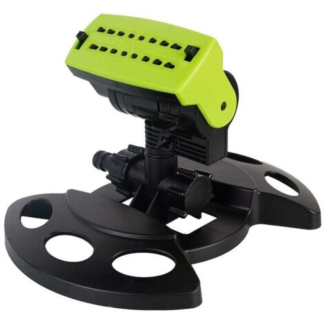 Arroseur oscillant compact - Arroseur automatique à balançoire 16 trous - Arroseur arrosant les fleurs et les légumes (1/4)